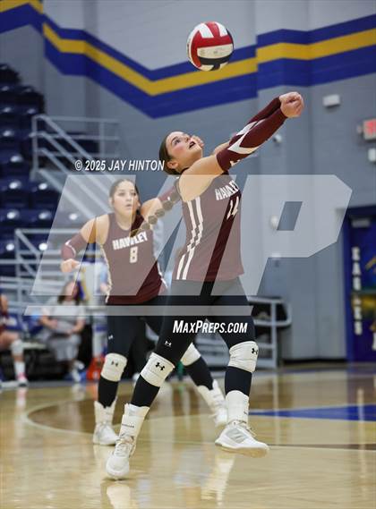 Thumbnail 3 in Nocona vs. Hawley (UIL 2A Area Playoff Division I) photogallery.