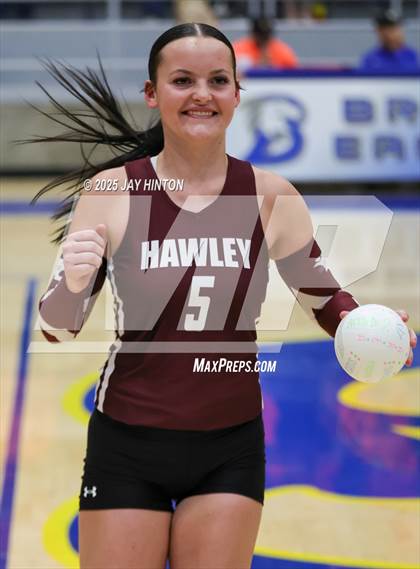 Thumbnail 2 in Nocona vs. Hawley (UIL 2A Area Playoff Division I) photogallery.