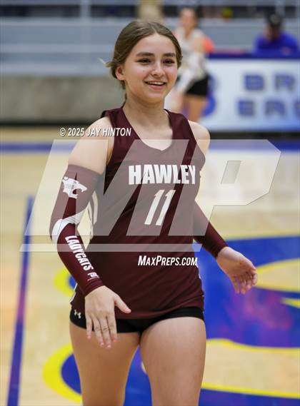 Thumbnail 2 in Nocona vs. Hawley (UIL 2A Area Playoff Division I) photogallery.