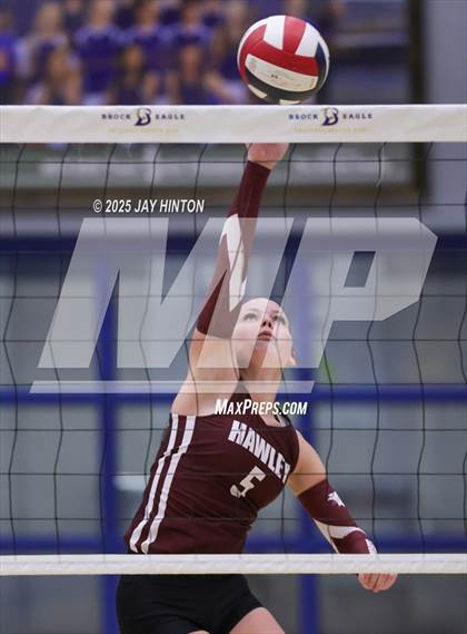 Thumbnail 1 in Nocona vs. Hawley (UIL 2A Area Playoff Division I) photogallery.