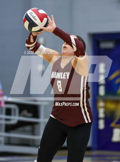 Thumbnail 2 in Nocona vs. Hawley (UIL 2A Area Playoff Division I) photogallery.