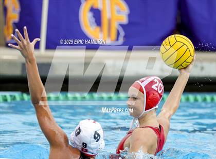 Thumbnail 1 in Mater Dei vs Orange Lutheran (CIFSS, Div. 1, Regional Championship) photogallery.
