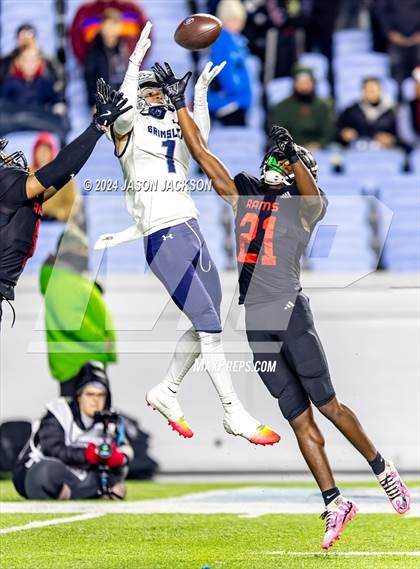 Thumbnail 3 in Grimsley vs Rolesville (NCHSAA 4A FINAL) photogallery.