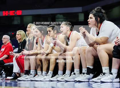 Thumbnail 2 in Gruver vs. Hearne (UIL 2A Basketball State Seminal) photogallery.