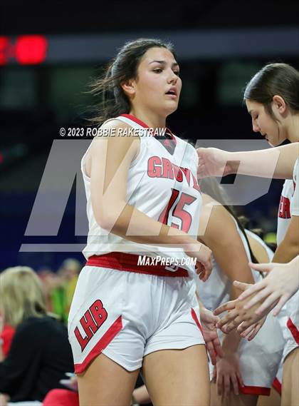 Thumbnail 3 in Gruver vs. Hearne (UIL 2A Basketball State Seminal) photogallery.