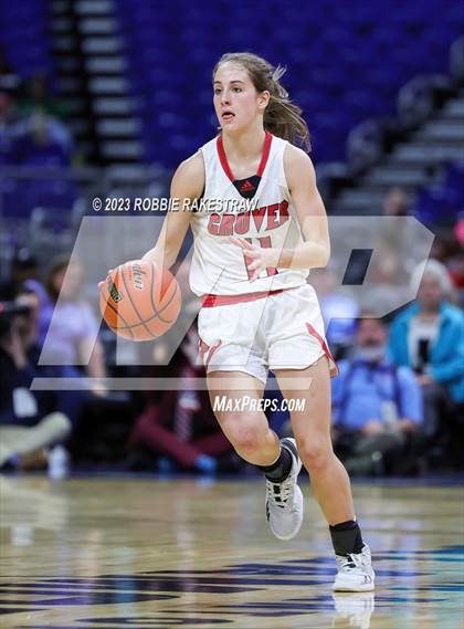 Thumbnail 3 in Gruver vs. Hearne (UIL 2A Basketball State Seminal) photogallery.