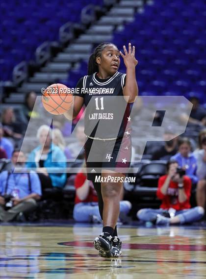 Thumbnail 2 in Gruver vs. Hearne (UIL 2A Basketball State Seminal) photogallery.