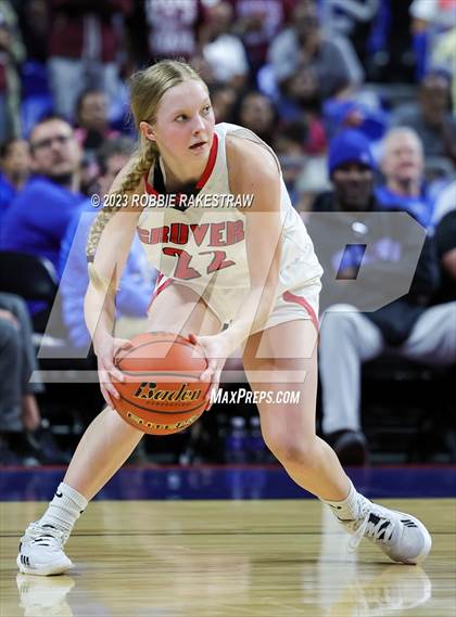 Thumbnail 3 in Gruver vs. Hearne (UIL 2A Basketball State Seminal) photogallery.