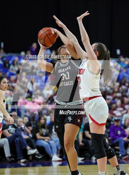 Thumbnail 2 in Gruver vs. Hearne (UIL 2A Basketball State Seminal) photogallery.