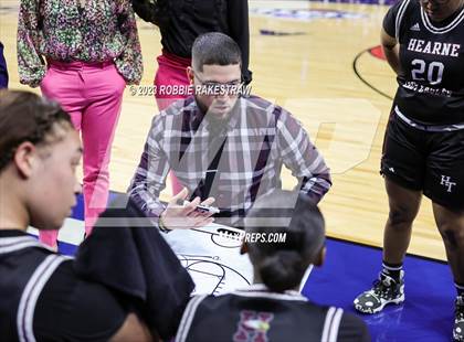 Thumbnail 2 in Gruver vs. Hearne (UIL 2A Basketball State Seminal) photogallery.
