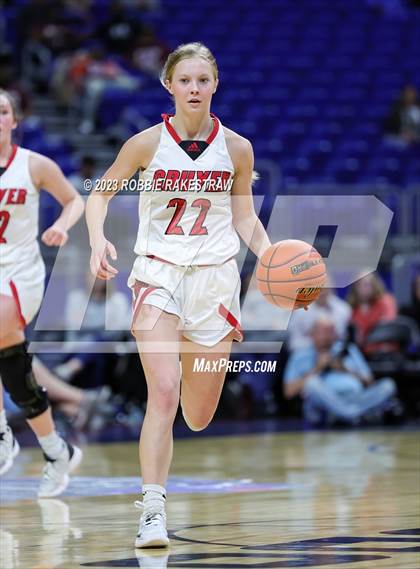 Thumbnail 2 in Gruver vs. Hearne (UIL 2A Basketball State Seminal) photogallery.