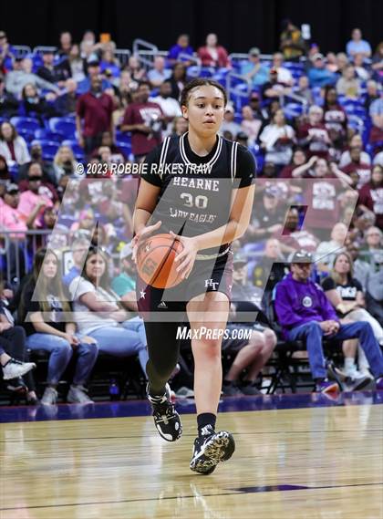 Thumbnail 3 in Gruver vs. Hearne (UIL 2A Basketball State Seminal) photogallery.