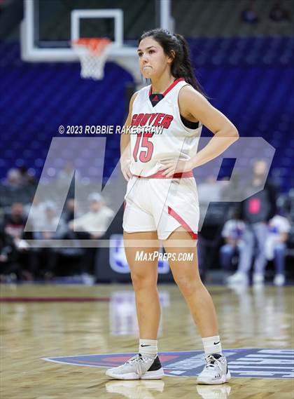 Thumbnail 2 in Gruver vs. Hearne (UIL 2A Basketball State Seminal) photogallery.