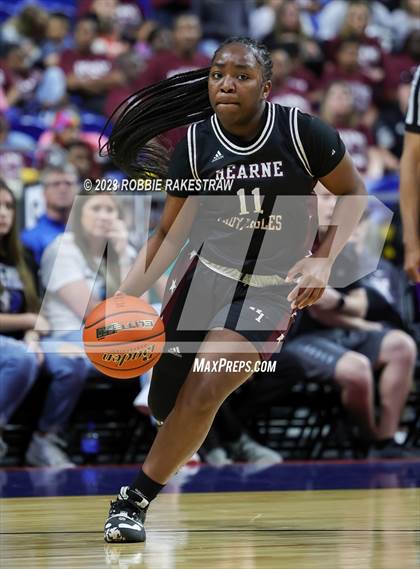 Thumbnail 3 in Gruver vs. Hearne (UIL 2A Basketball State Seminal) photogallery.