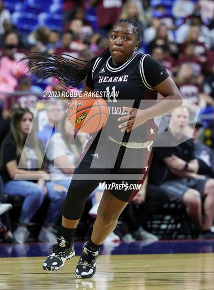 Thumbnail 1 in Gruver vs. Hearne (UIL 2A Basketball State Seminal) photogallery.