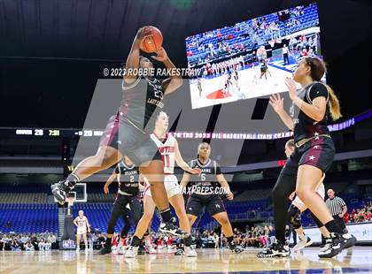 Thumbnail 1 in Gruver vs. Hearne (UIL 2A Basketball State Seminal) photogallery.
