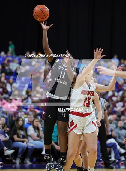Thumbnail 2 in Gruver vs. Hearne (UIL 2A Basketball State Seminal) photogallery.