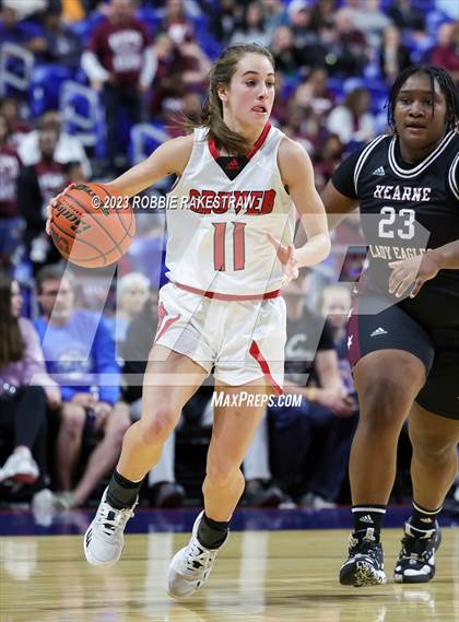 Thumbnail 3 in Gruver vs. Hearne (UIL 2A Basketball State Seminal) photogallery.