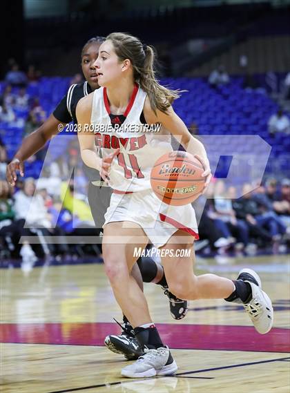 Thumbnail 3 in Gruver vs. Hearne (UIL 2A Basketball State Seminal) photogallery.