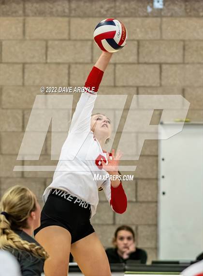 Thumbnail 1 in Madison @ Mountain View (5A/6A Volleyball Challenge) photogallery.