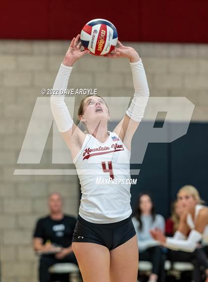 Thumbnail 2 in Madison @ Mountain View (5A/6A Volleyball Challenge) photogallery.