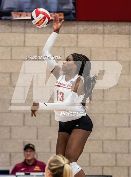 Thumbnail 2 in Madison @ Mountain View (5A/6A Volleyball Challenge) photogallery.