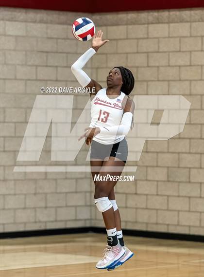 Thumbnail 2 in Madison @ Mountain View (5A/6A Volleyball Challenge) photogallery.