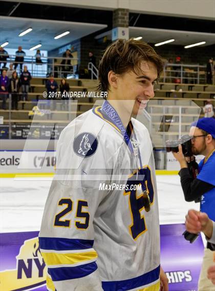 Thumbnail 2 in St. Lawrence Central vs. Pelham Memorial (NYSPHSAA Division 2 Final) photogallery.