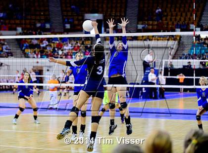 Thumbnail 3 in Platte Valley vs. Coal Ridge (CHSAA 3A Playoff) photogallery.