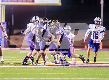 Thumbnail 2 in Lanier @ Liberty Hill (UIL 5A D2 Football Bi-District) photogallery.