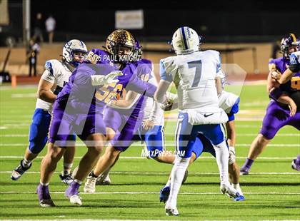 Thumbnail 3 in Lanier @ Liberty Hill (UIL 5A D2 Football Bi-District) photogallery.