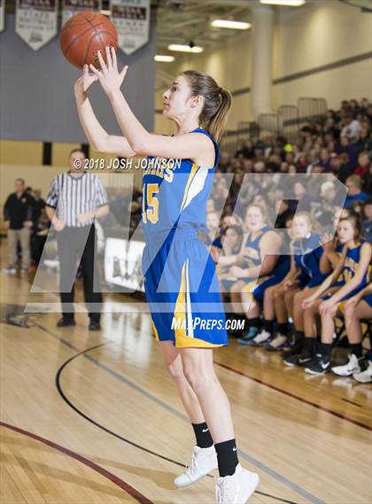 Thumbnail 2 in Clayton vs. Shell Lake (WIAA D5 Sectional Playoff)  photogallery.