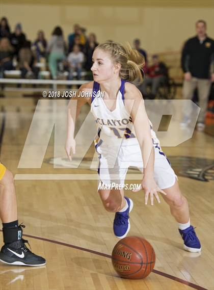 Thumbnail 3 in Clayton vs. Shell Lake (WIAA D5 Sectional Playoff)  photogallery.
