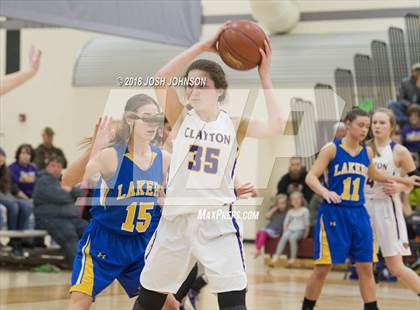 Thumbnail 2 in Clayton vs. Shell Lake (WIAA D5 Sectional Playoff)  photogallery.