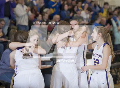 Thumbnail 1 in Clayton vs. Shell Lake (WIAA D5 Sectional Playoff)  photogallery.