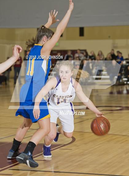 Thumbnail 1 in Clayton vs. Shell Lake (WIAA D5 Sectional Playoff)  photogallery.