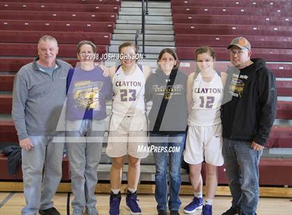 Thumbnail 1 in Clayton vs. Shell Lake (WIAA D5 Sectional Playoff)  photogallery.
