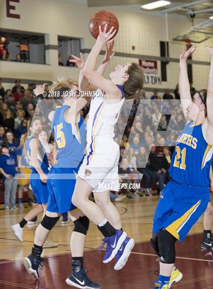 Thumbnail 1 in Clayton vs. Shell Lake (WIAA D5 Sectional Playoff)  photogallery.