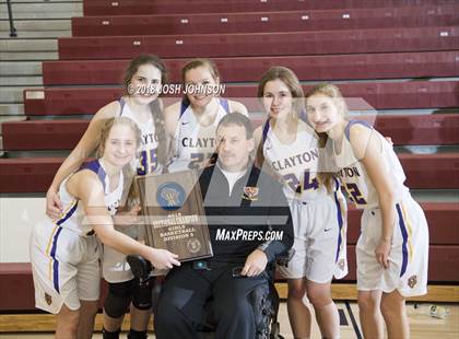 Thumbnail 3 in Clayton vs. Shell Lake (WIAA D5 Sectional Playoff)  photogallery.