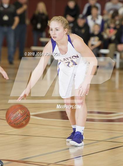 Thumbnail 2 in Clayton vs. Shell Lake (WIAA D5 Sectional Playoff)  photogallery.