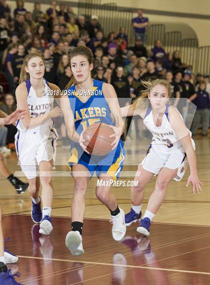 Thumbnail 3 in Clayton vs. Shell Lake (WIAA D5 Sectional Playoff)  photogallery.