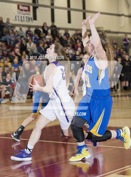 Thumbnail 3 in Clayton vs. Shell Lake (WIAA D5 Sectional Playoff)  photogallery.