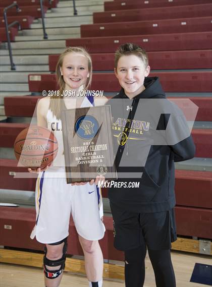 Thumbnail 3 in Clayton vs. Shell Lake (WIAA D5 Sectional Playoff)  photogallery.