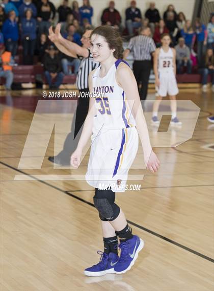 Thumbnail 2 in Clayton vs. Shell Lake (WIAA D5 Sectional Playoff)  photogallery.