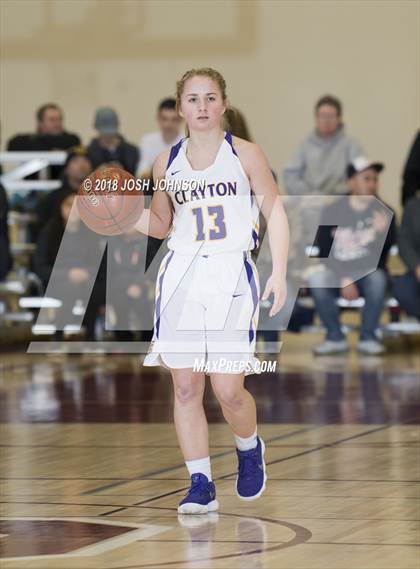 Thumbnail 2 in Clayton vs. Shell Lake (WIAA D5 Sectional Playoff)  photogallery.