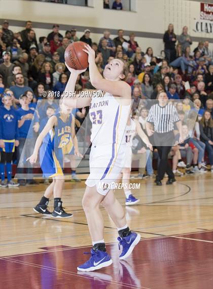 Thumbnail 1 in Clayton vs. Shell Lake (WIAA D5 Sectional Playoff)  photogallery.