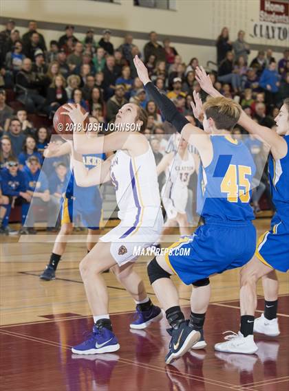 Thumbnail 2 in Clayton vs. Shell Lake (WIAA D5 Sectional Playoff)  photogallery.