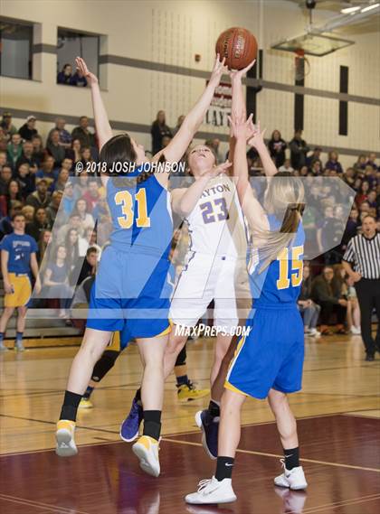 Thumbnail 3 in Clayton vs. Shell Lake (WIAA D5 Sectional Playoff)  photogallery.