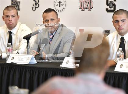 Thumbnail 1 in Trinity League Media Day - Servite photogallery.