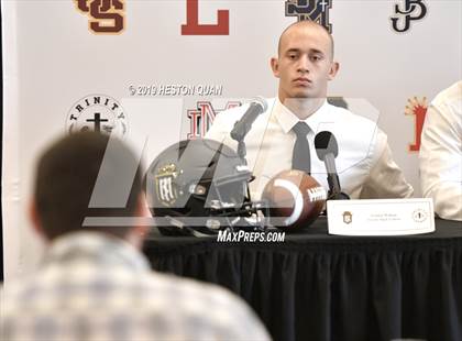 Thumbnail 1 in Trinity League Media Day - Servite photogallery.